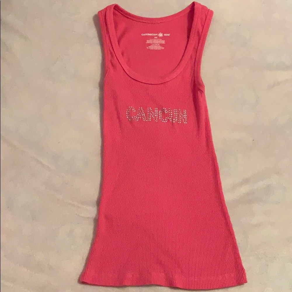Pink Cancun Tank top